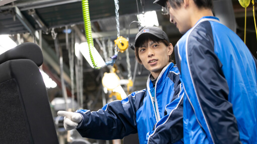 Tatsuya Hidaka is Line Manager of Manufacturing Section 1 in Production Department